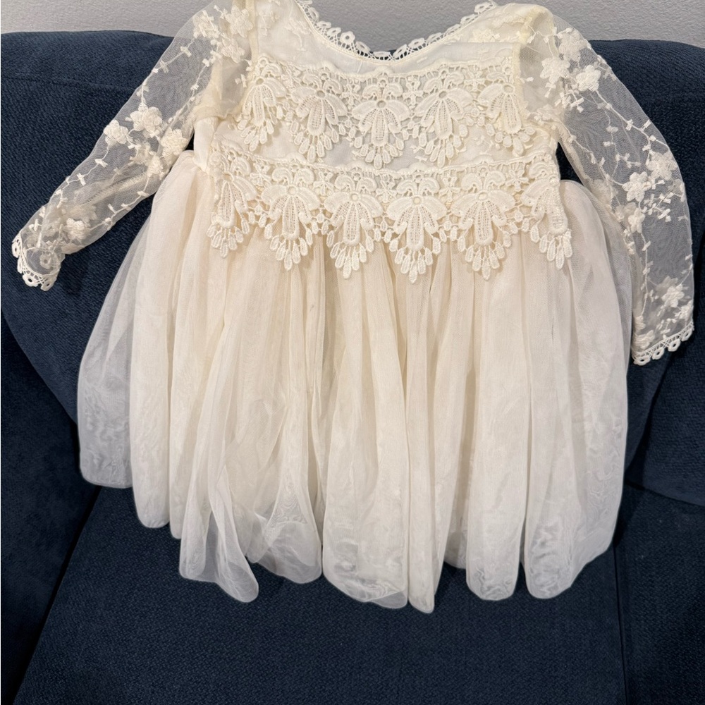 12 month old flower girl dress